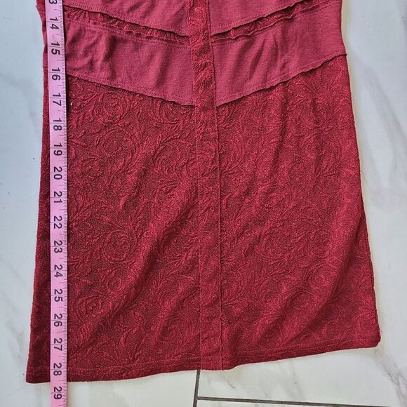 Free people red tunic top - Picture 5 of 5